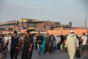 Jemaa el-Fnaa Morocco Marrakesh