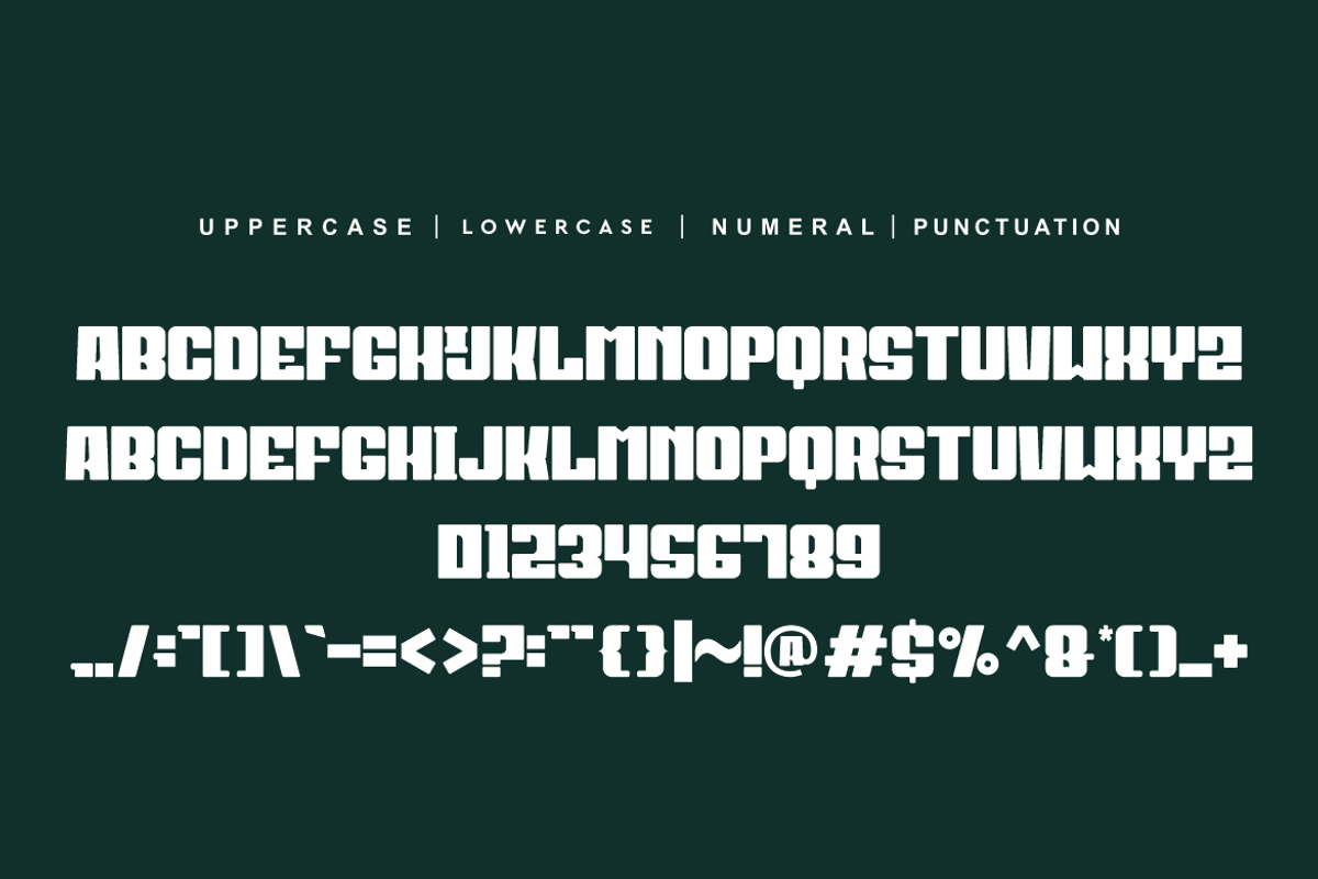 Sloper Pjonweak, a Sans Serif Font by QR Design Studio (Photo 6 of 8)