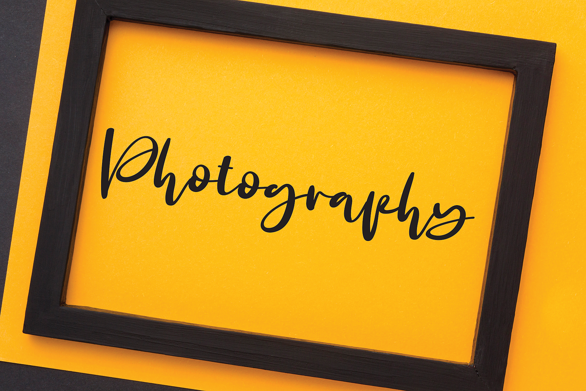 Side | Script Font, a Script Font by Scratchones (Photo 7 of 8)