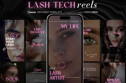 Lashes Instagram Video Reels