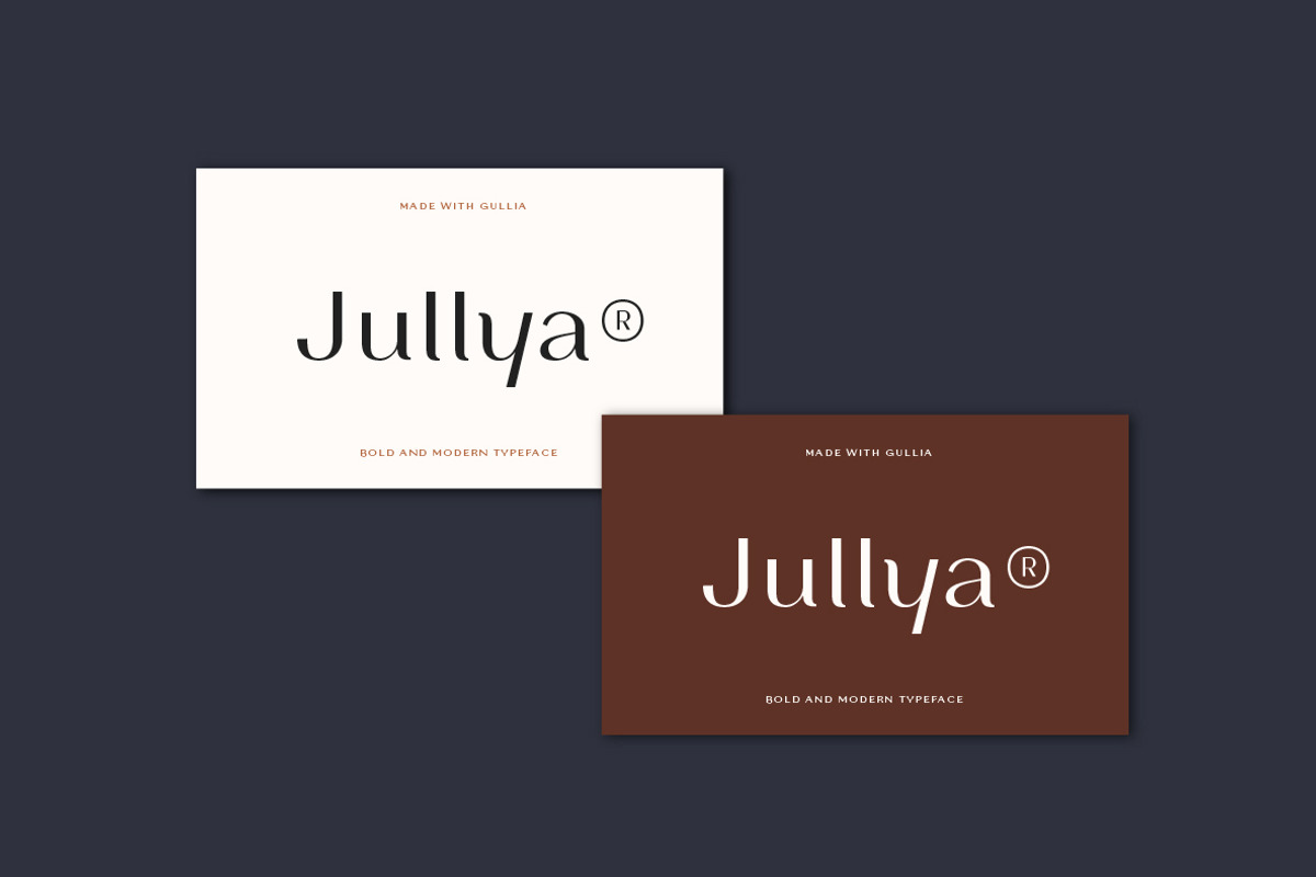 Gullia Elegant Typeface, a Sans Serif Font by Yukita Creative (Photo 4 of 10)