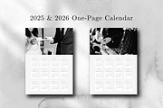 2025 CALENDAR CANVA TEMPLATE, a Stationery Template by The Little Lily Studio (Thumbnail 2 of 5)