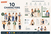 Modern People Vector Characters, a Person Illustration by Nerokanji_Designs (Thumbnail 3 of 3)