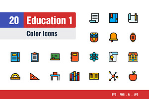 Education Icons 1