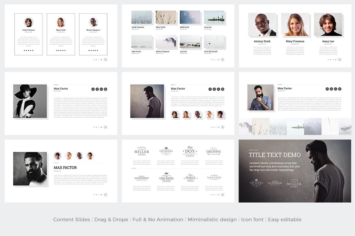 PRO Multipurpose Keynote Template, a Presentation Template by HiSlide.io