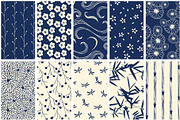 Japanese Patterns Vector Handdrawn, a Pattern Graphic by Youandigraphics (Thumbnail 11 of 11)