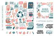 Zero Waste vector collection, an Illustration by Lana Sham (Thumbnail 2 of 11)