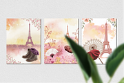 Vintage Paris Fashion, a Background Graphic by Curve Design (Thumbnail 3 of 7)