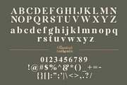 Classical Authentic Font, a Serif Font by senzana (Thumbnail 3 of 15)