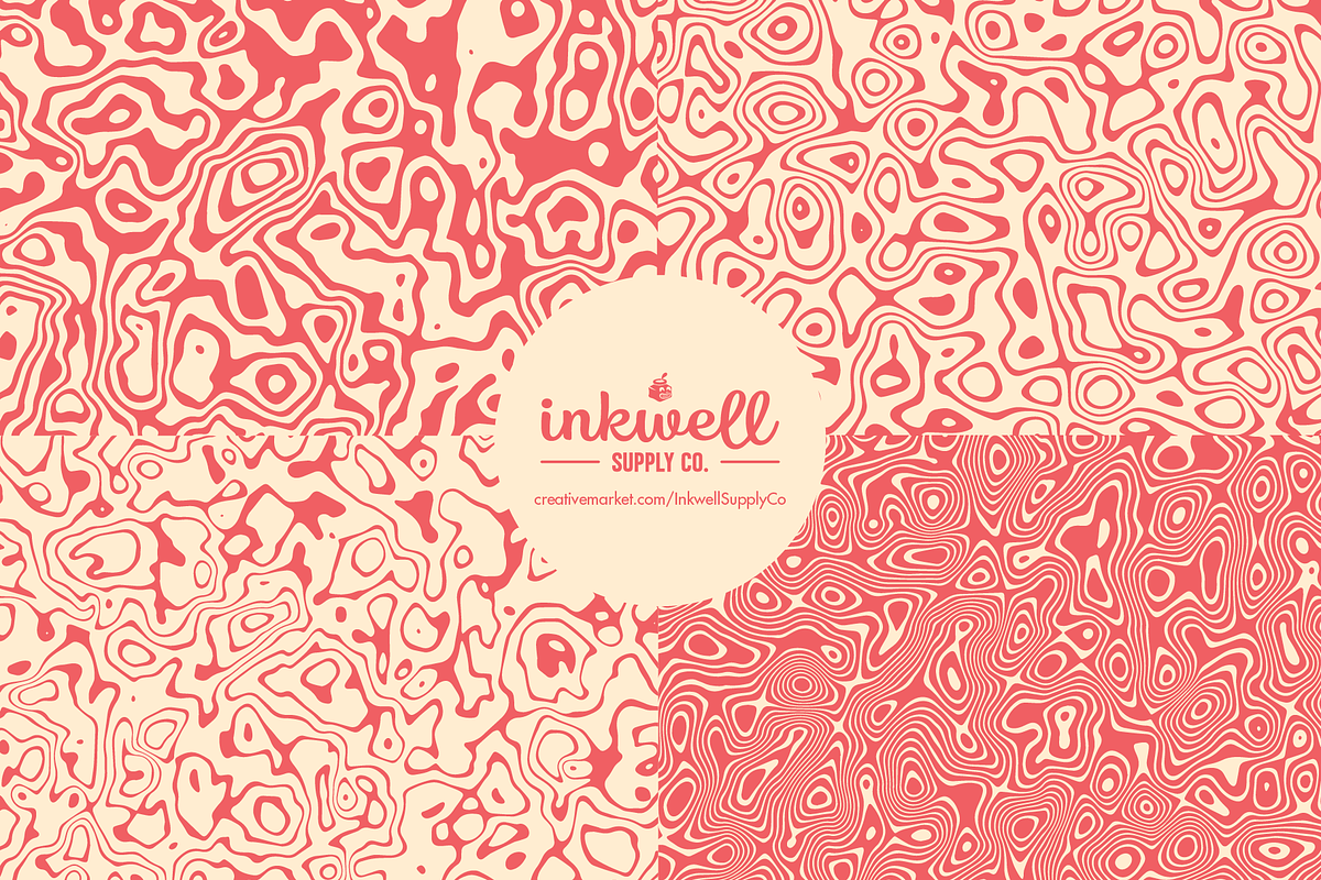 Fluid Pattern Set, a Pattern Graphic by Inkwell Supply Co (Photo 7 of 14)