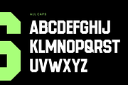 Erspot - Bold Condensed Sport Font, a Font by Pekotype (Thumbnail 3 of 15)