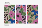 Moody Modern Floral Seamless Pattern, a Pattern Graphic by likorbut (Thumbnail 8 of 13)