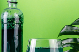 Liquid Chlorophyll Drink, a Photo by Rimma