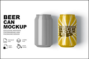 Soda Can Mockup, a Product Mockup by mockupbuys