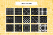 Mosaic Tile Illustrator Brushes, a Brush Add-On by pixelbuddha.net (Thumbnail 4 of 10)