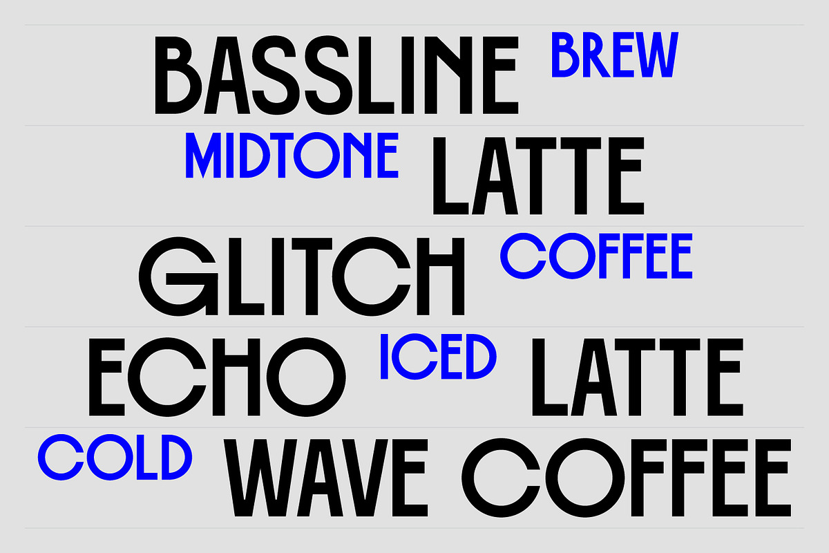 PRAK Phonical - Sans Serif Display, a Sans Serif Font by Healltica.std (Photo 15 of 19)
