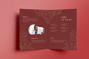 Red Floral Funeral Program, a Brochure Template by Neermana (Thumbnail 4 of 4)