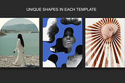 30 Mask templates for Instagram, a Social Media Template by Kristina&Co (Thumbnail 8 of 10)