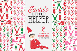 Santa's Little Helper Pattern Set