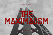 The Tiresome Bold Sans Serif Brush, a Blackletter Font by CreateBigSupply (Thumbnail 4 of 7)