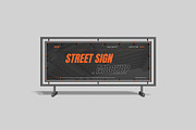 Street Sign Mockup, a Product Mockup by bimockup (Thumbnail 2 of 6)