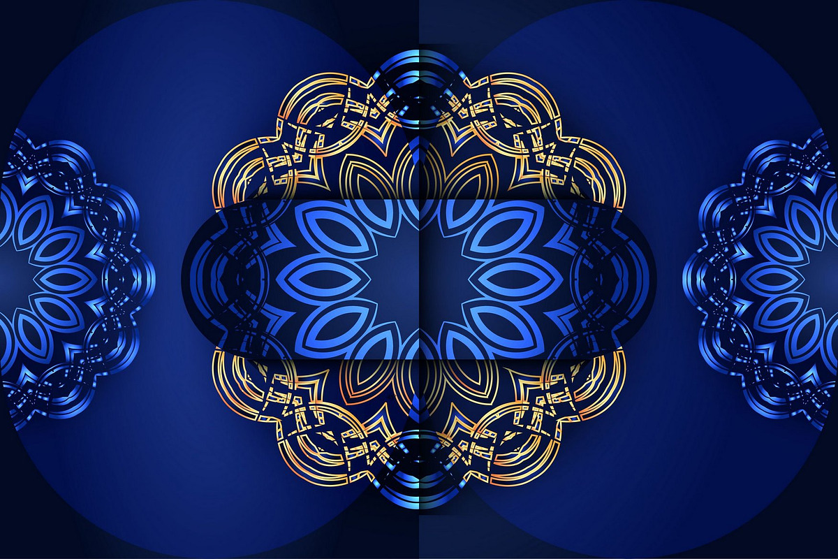 Mandala Vector Pattern Graphics Pack, a Background Graphic by NJ Himel (Photo 64 of 91)