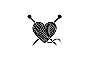 Knitted Heart Love Vector Bundle, an Illustration by Designs_River (Thumbnail 7 of 53)