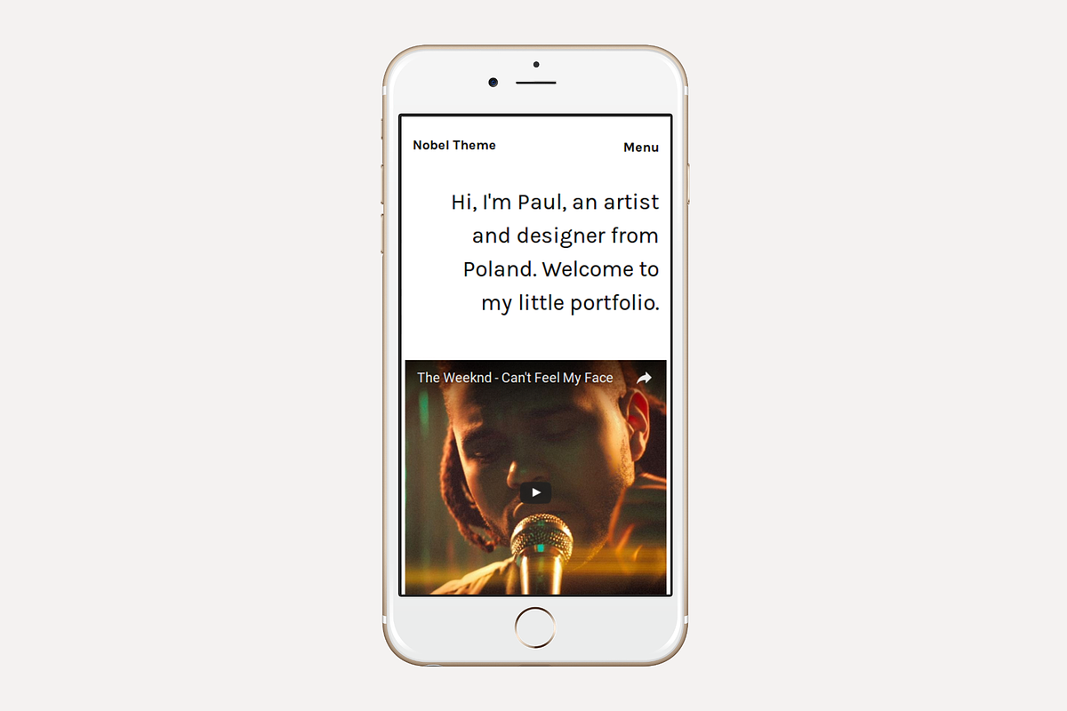 Nobel Tumblr Theme, a Websites & App Template by Staffmedia (Photo 2 of 2)