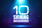 10 magic light backgrounds (eps+jpg), an Illustration by Art of Sun (Thumbnail 1 of 3)