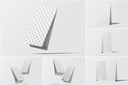 DL Table Tent Mockup, an Advertising Mockup by Rizky Audymas (Thumbnail 9 of 9)