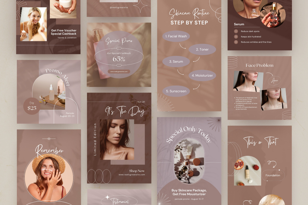 Bundle Pack 5in1 Canva Template, a Social Media Template by Brandearth RRGraph (Photo 17 of 19)