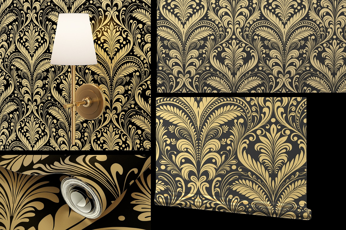 Gold Vintage Glamour Flourishes, an Object Graphic by ilonitta (Photo 7 of 7)