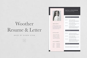 Woother Resume & Letter