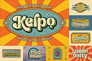 The Retro Font Bundle - 90% OFF, a Serif Font by Dharmas Foundry (Thumbnail 12 of 14)