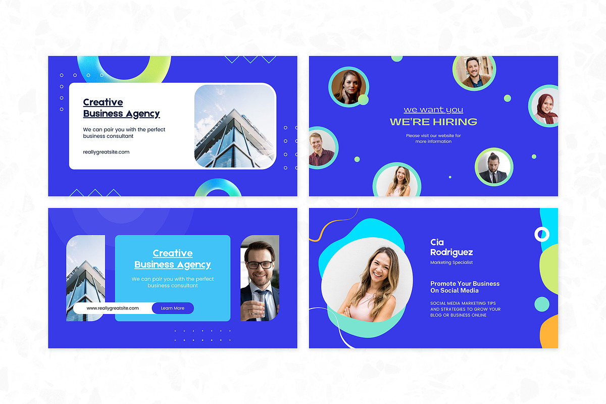 Business Facebook Cover Pack - Canva, a Social Media Template by Crevo Studio (Photo 4 of 8)