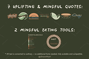 Mindful Eating Illustrations, a Food Illustration by alinawithart (Thumbnail 3 of 13)