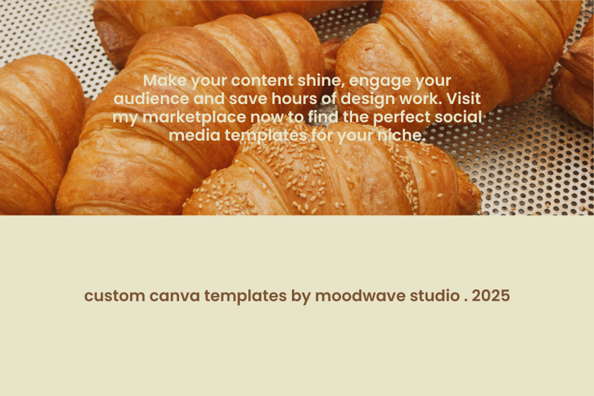 30-Day Bakery Content Templates, a Social Media Template by Moodwave Studio (Photo 9 of 9)