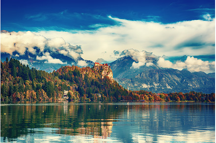 Bled Castle, Slovenia., an Architecture Photo by Nature and travel