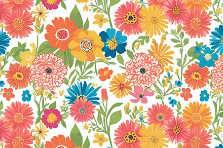 Flower pattern wildflower floral, a Wallpaper Photo by ComfortQ
