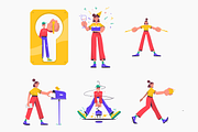Shhhh! Illustration Kit, a Templates & Theme by ls-illustrations (Thumbnail 5 of 6)