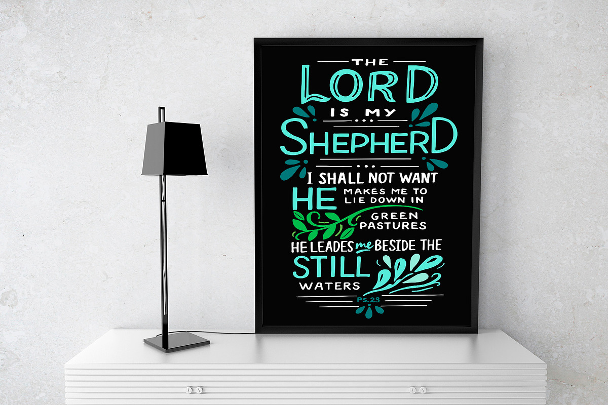 Inspirational Psalms #1, an Illustration by Ola-la-la (Photo 4 of 6)