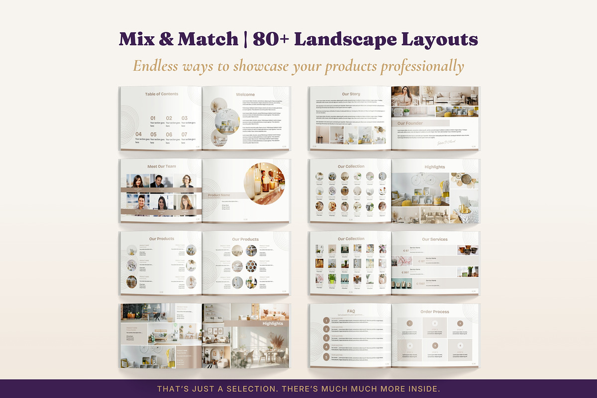 Product Catalog 2 Packs in 2 Formats, a Magazine Template by B2 Studio (Photo 10 of 19)