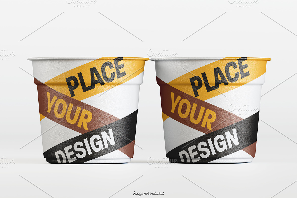 Ice cream cup mockup bundles V1, a Packaging Mockup by Ambo Ampeng (Photo 5 of 19)