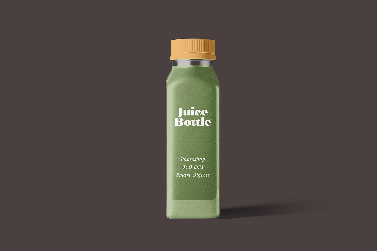 Juice Bottle Mockup, a Packaging Mockup by artimasa (Photo 4 of 4)