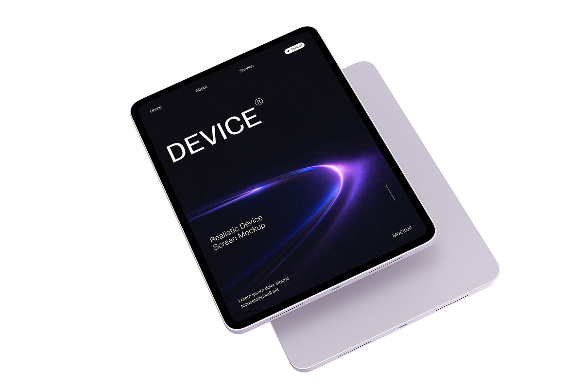 Tablet Device Mockup Collection, an iPad Mockup by graphypix (Photo 12 of 14)