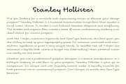 Stanley Hollister - Premium Bundle, a Handwritten Font by Punch (Thumbnail 7 of 8)