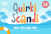 Quirki Scandi - Kids Font, a Sans Serif Font by tokokoo (Thumbnail 12 of 12)