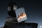 iPhone Duo Foldable Mockup, an iPhone Mockup by Claymoon Lab (Thumbnail 2 of 4)
