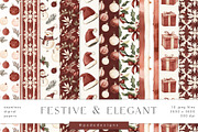 Elegant & Festive Collection, a Seasonal Illustration by PeDe Designs (Thumbnail 24 of 31)