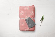 Pink Rainbow Surface Patterns, a Pattern Graphic by Quinn Lane Designs (Thumbnail 2 of 6)